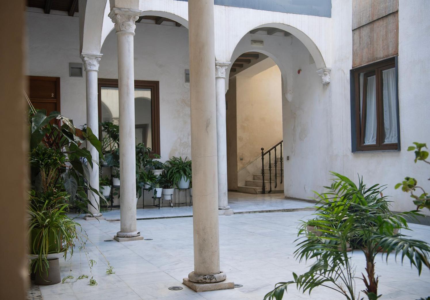Casa Palacio Bustos Tavera Sevilla Exteriér fotografie